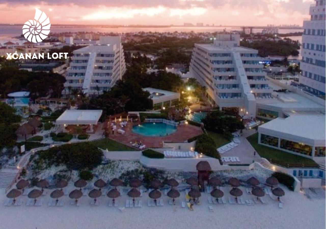 Xcanan Loft On Park Royal, The Best Area In Cancun Right On The Beach Kültér fotó