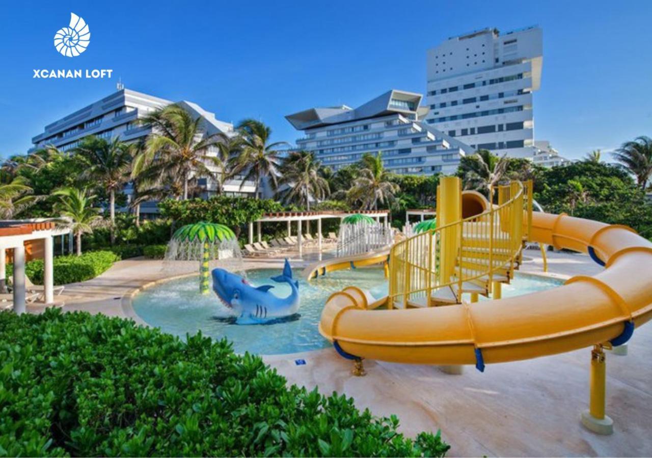 Xcanan Loft On Park Royal, The Best Area In Cancun Right On The Beach Kültér fotó