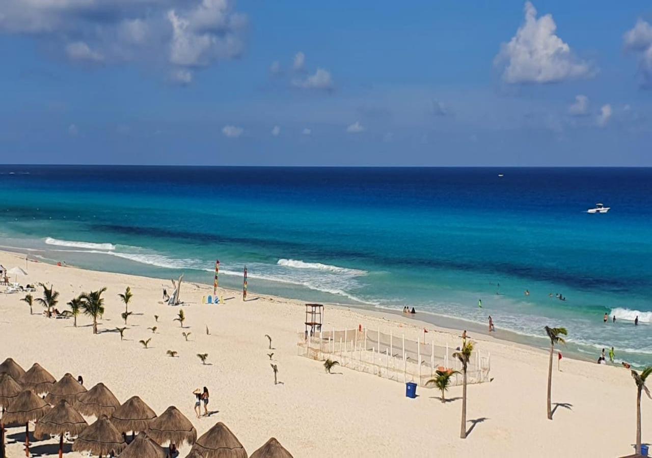 Xcanan Loft On Park Royal, The Best Area In Cancun Right On The Beach Kültér fotó