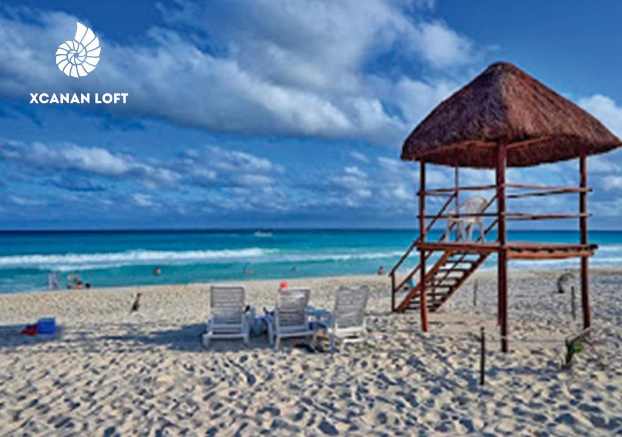 Xcanan Loft On Park Royal, The Best Area In Cancun Right On The Beach Kültér fotó