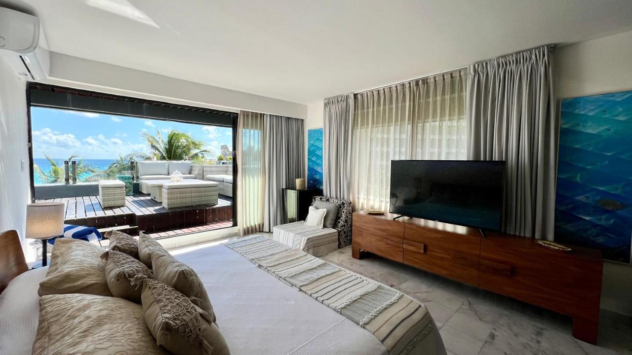 Xcanan Loft On Park Royal, The Best Area In Cancun Right On The Beach Kültér fotó