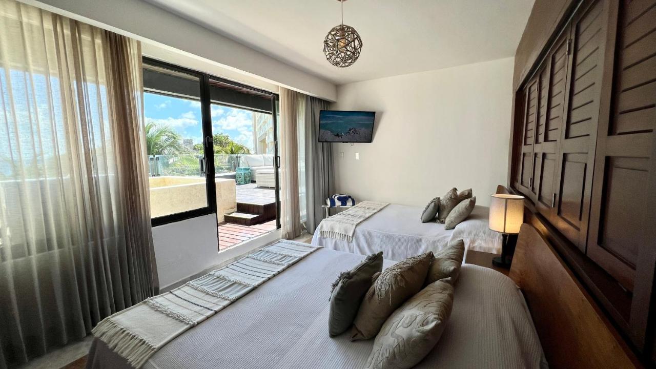 Xcanan Loft On Park Royal, The Best Area In Cancun Right On The Beach Kültér fotó