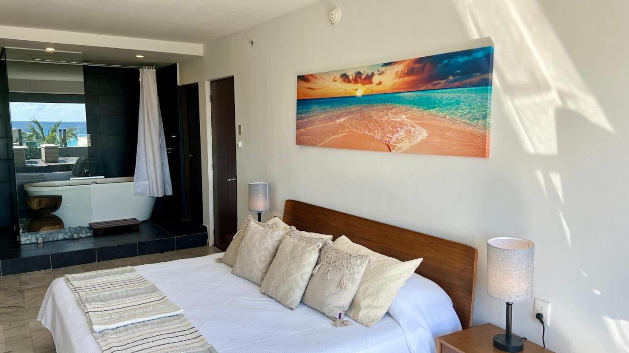 Xcanan Loft On Park Royal, The Best Area In Cancun Right On The Beach Kültér fotó