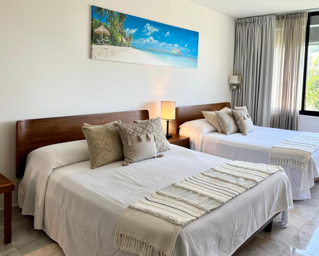 Xcanan Loft On Park Royal, The Best Area In Cancun Right On The Beach Kültér fotó